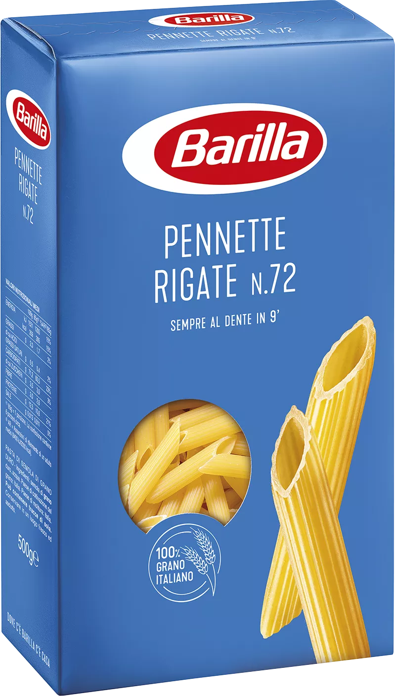 Pasta Barilla Pennette Rigate n.72