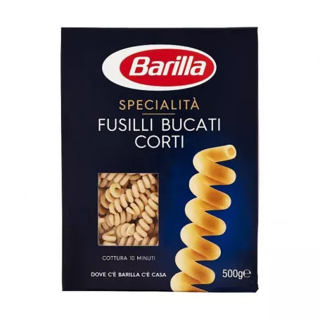 Paste Barilla Specialita' Fusilli Bucati Corti