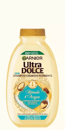 Sampon Garnier Ultra Dolce Crema De Migdale si Ulei Argan