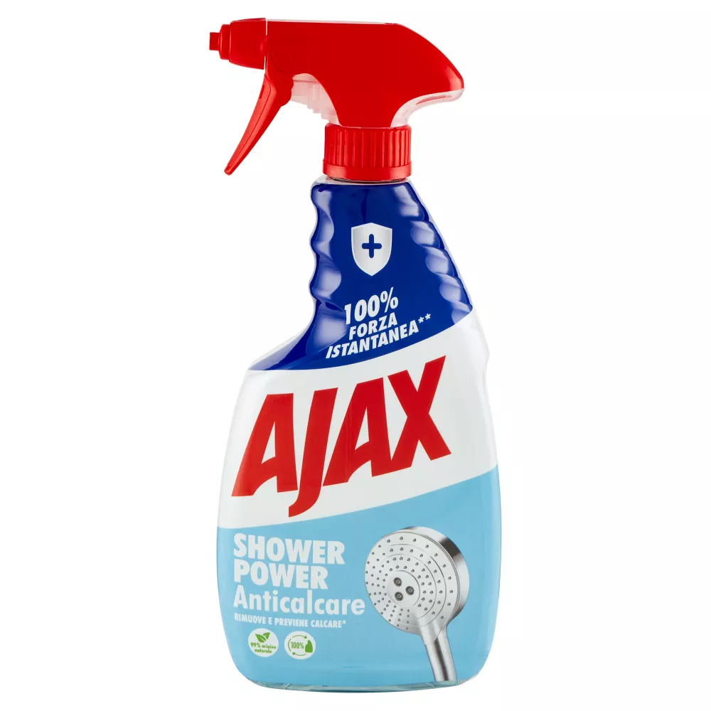 Spray Detergent Anticalcar Ajax Shower Power Pentru Cabina De Dus