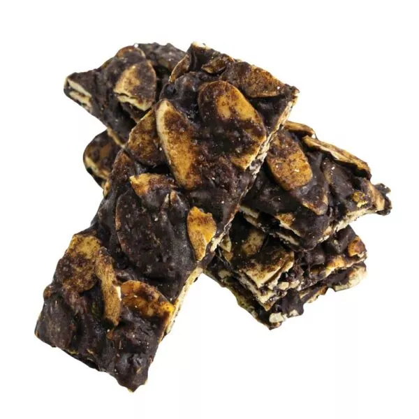 Tableta Crocanta De Migdale, Fistic Si Ciocolata Neagra Dolce Reale