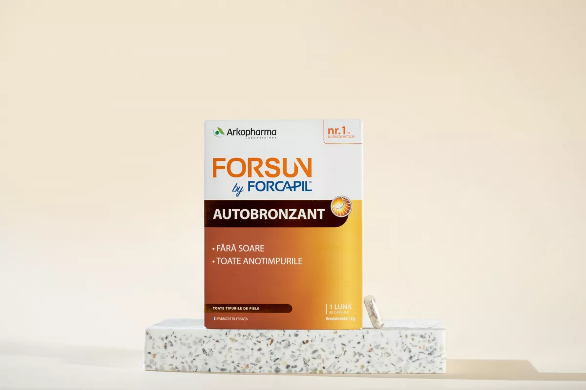 FORSUN FORCAPIL AUTOBRONZANT 30*CAPS.