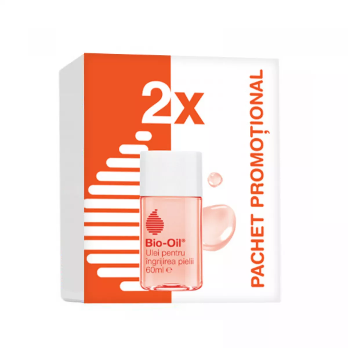 Bio-Oil Ulei Pachet promo pentru îngrijirea pielii 2x60 ml