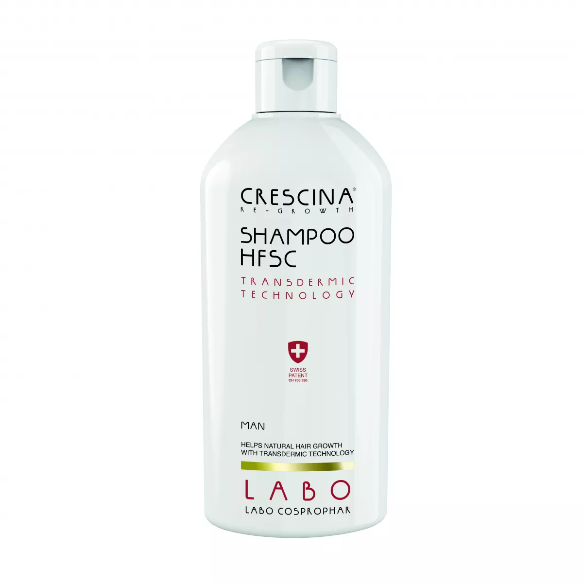 Șampon pentru recreșterea părului pentru bărbați ,LABO Crescina Transdermic HFSC, 200ml