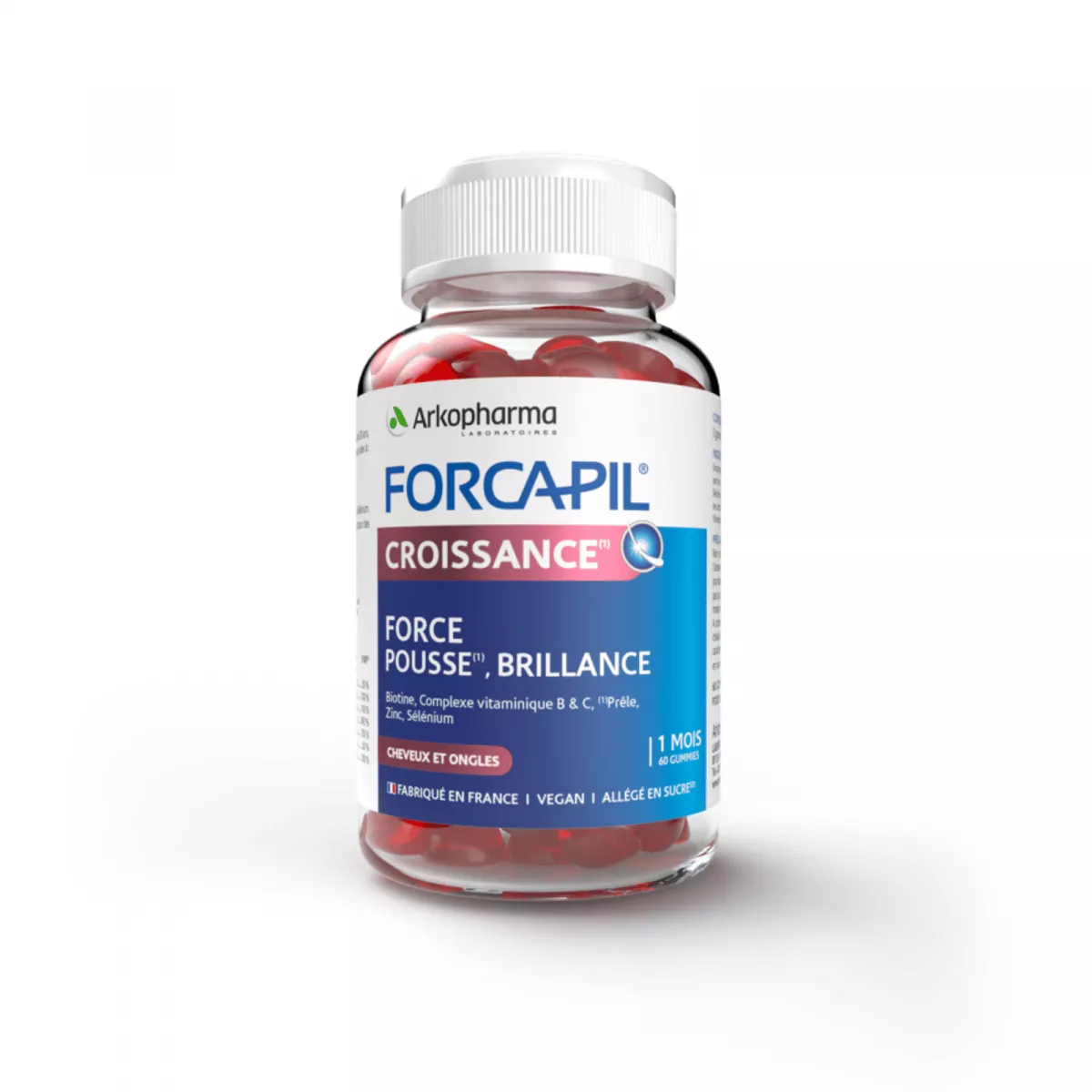 FORCAPIL Jeleuri pentru Cresterea Parului in Lungime 60 casp