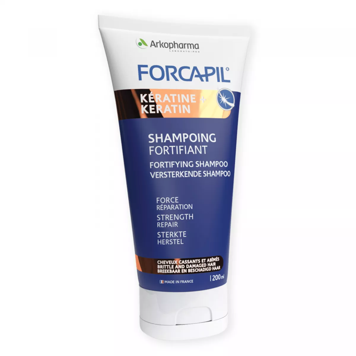 Forcapil® Sampon Keratine + pentru păr deteriorat