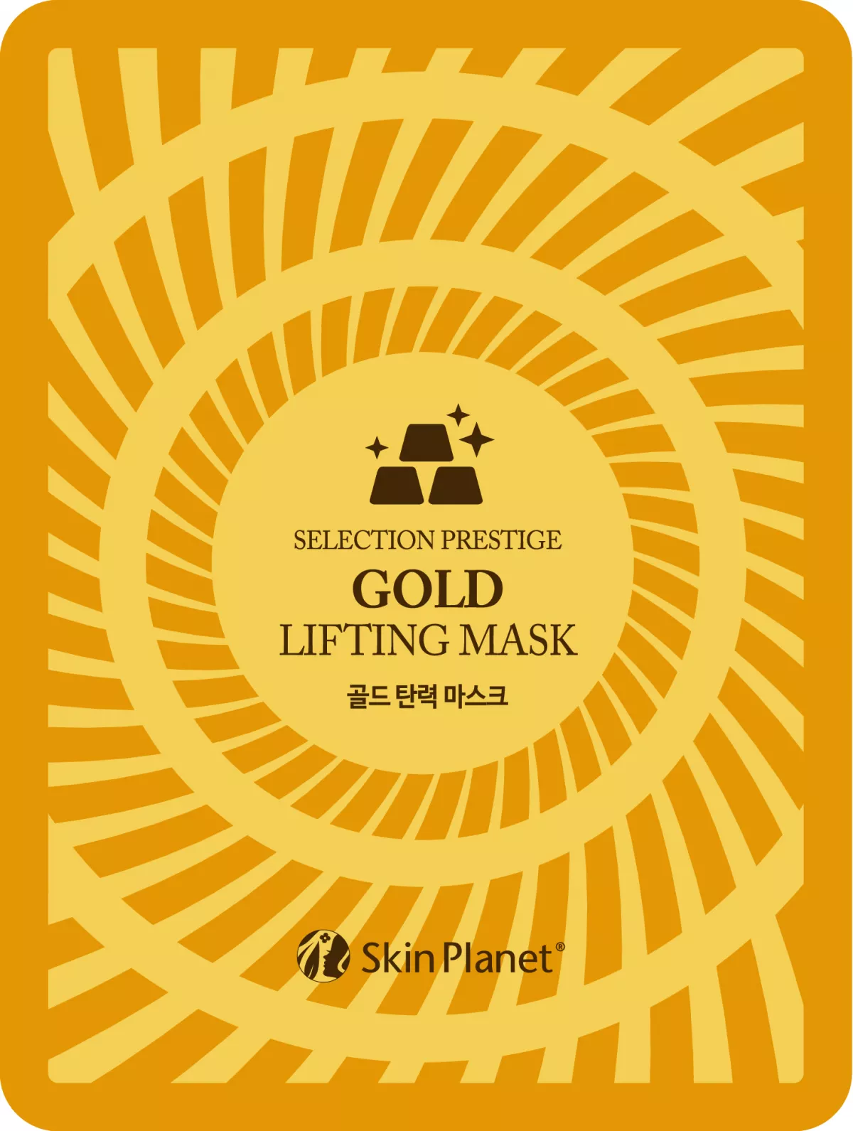 Skin Planet Selection - Mască gold cu efect de lifting