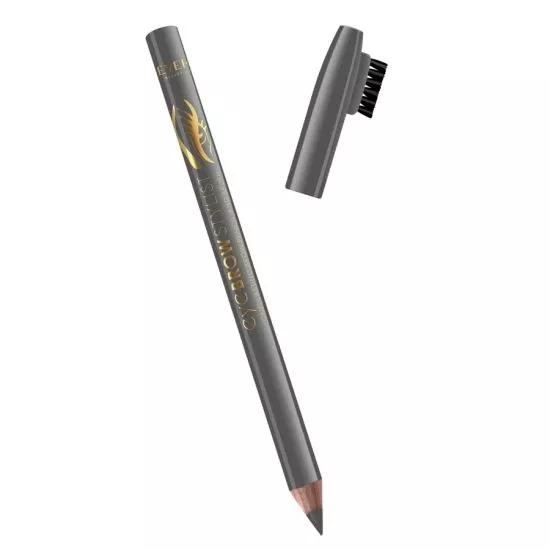Creion pentru sprancene cu periuta REVERS EYEBROW STYLIST, Gri inchis, [],drogheriemb.ro