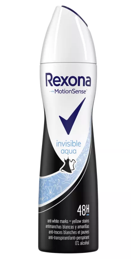 Antiperspirant deodorant spray pentru femei REXONA Invisible Aqua, 150ml, [],drogheriemb.ro