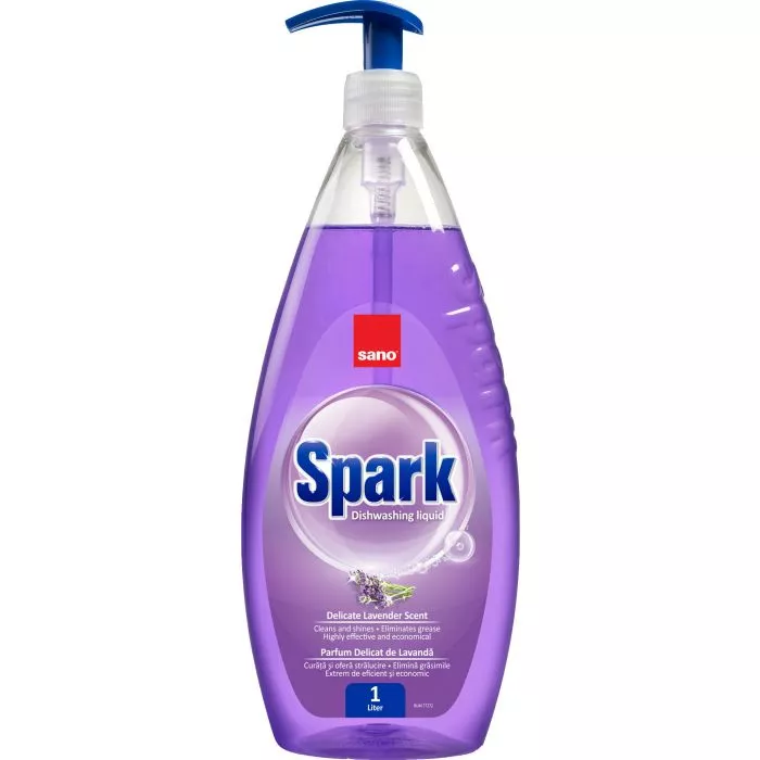 Detergent de vase SANO Spark Lavanda, 1l, [],drogheriemb.ro