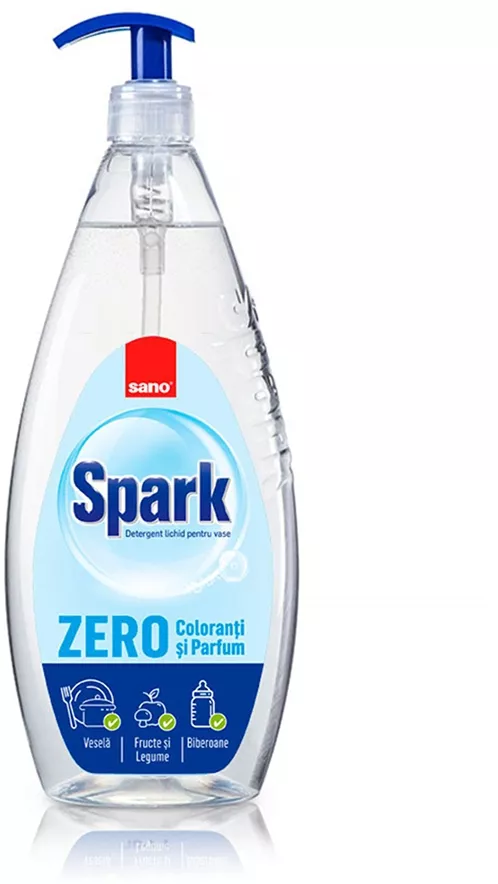 Detergent de vase SANO Spark Zero, 1l, [],drogheriemb.ro