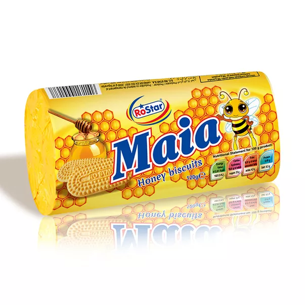 BISCUITI MAIA 120G MIERE, [],mcanonstop.ro