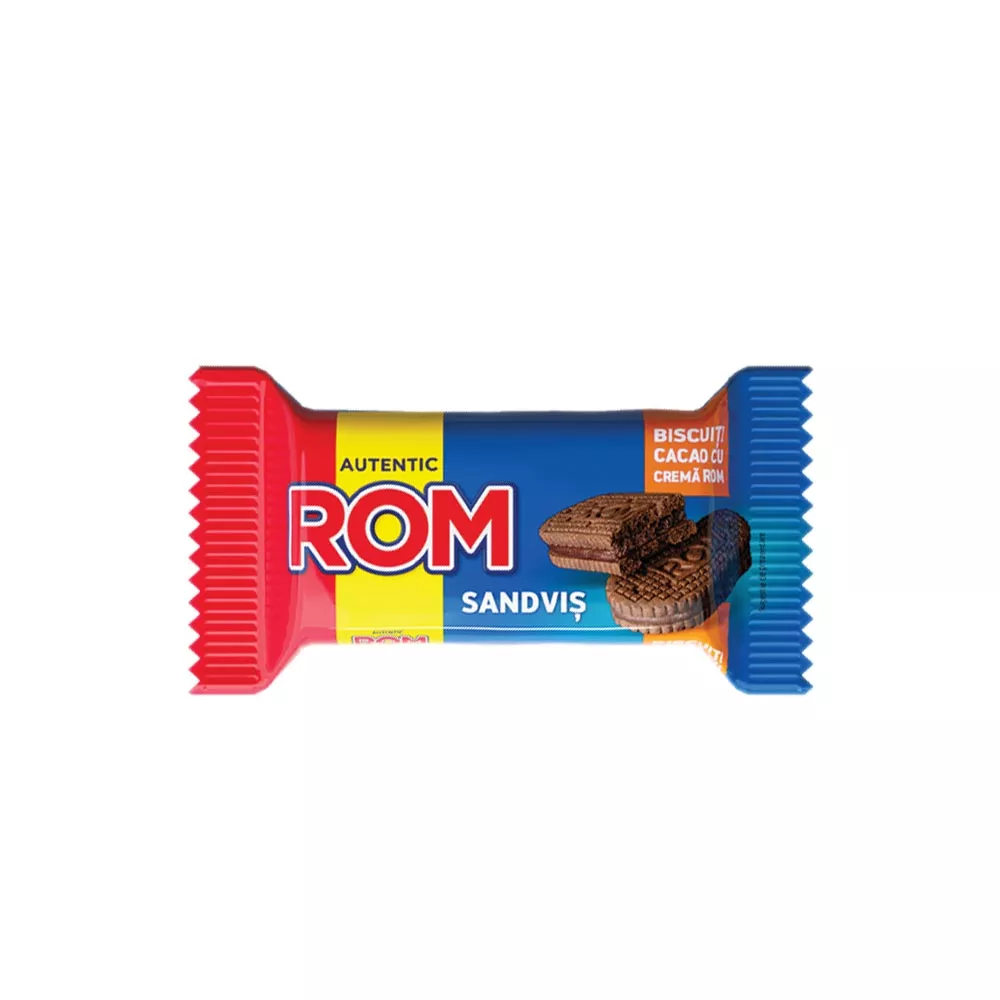 BISCUITI ROM DUBLU 36G CACAO&ROM, [],mcanonstop.ro