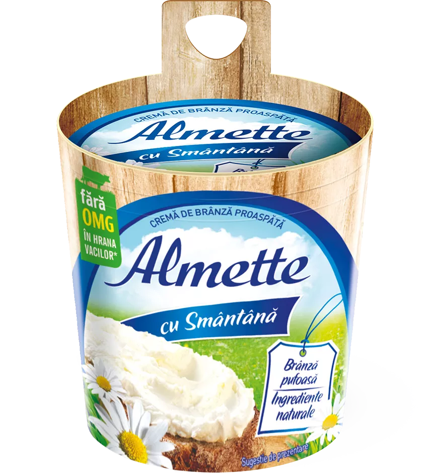 CREMA DE BRANZA PROASPATA ALMETTE CU SMANTANA 250G, [],mcanonstop.ro