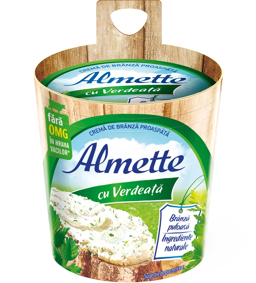 CREMA DE BRANZA PROASPATA ALMETTE CU VERDEATA 250G, [],mcanonstop.ro