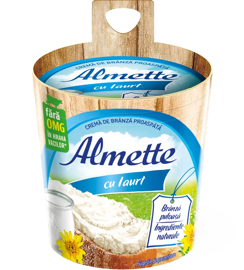 CREMA DE  BRANZA CU IAURT ALMETTE 150G, [],mcanonstop.ro