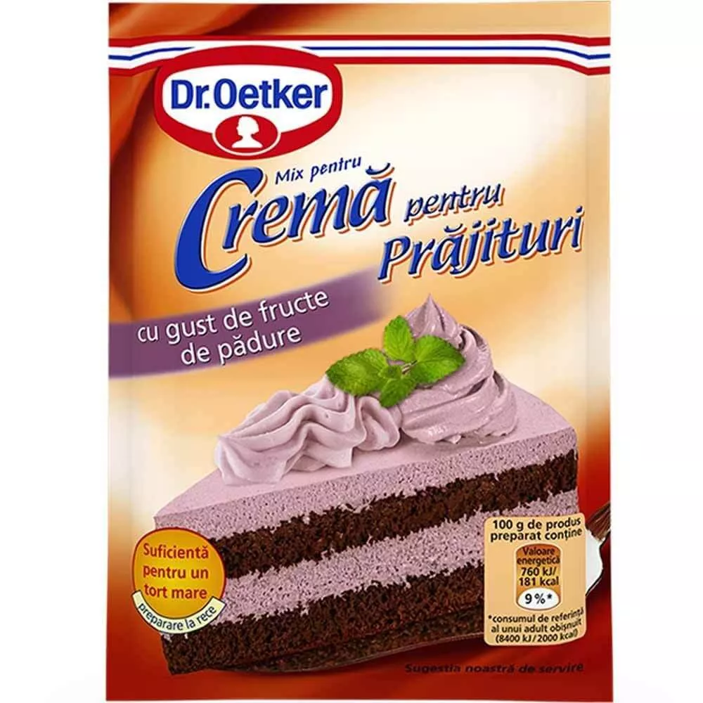 CREMA PRAJITURI DR. OETKER 50G FR. PADURE, [],mcanonstop.ro