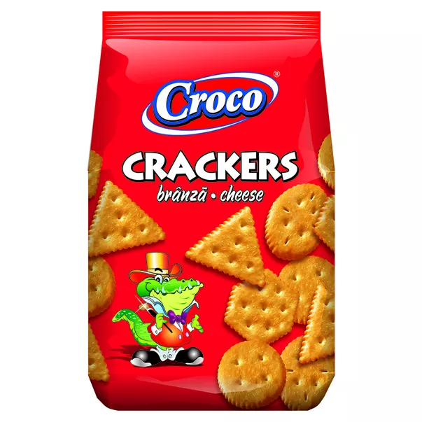 CROCO CRACKERS 100G BRANZA, [],mcanonstop.ro