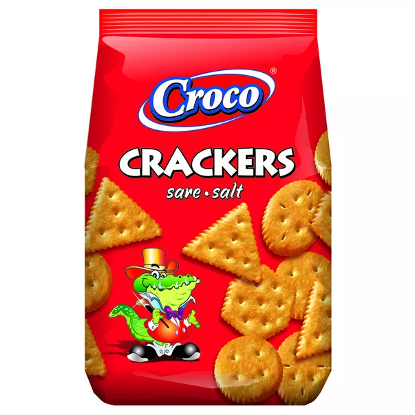 CROCO CRACKERS 100G SARE, [],mcanonstop.ro