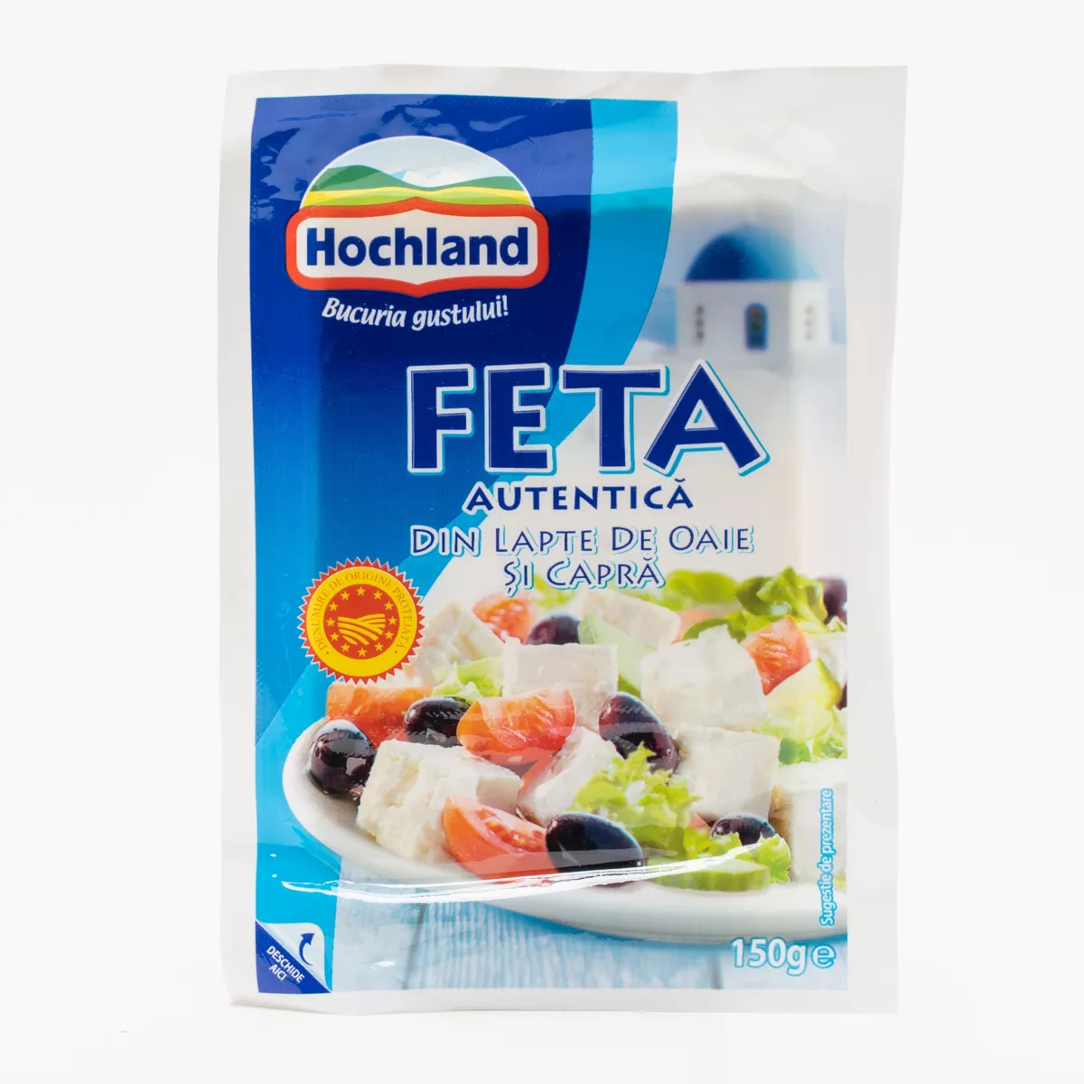 BRANZA FETA DE OAIE SI CAPRA HOCHLAND 150G, [],mcanonstop.ro