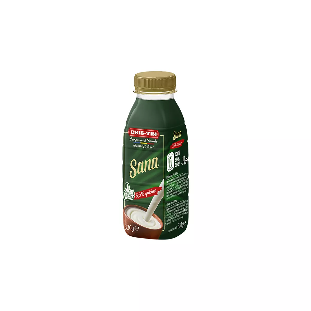 Lapte batut/ Sana/ Chefir SANA CRISTIM 330G 3.6% 59412650321