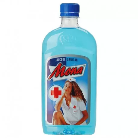 Alcool sanitar 70%, 200 ml, Mona, [],nordpharm.ro