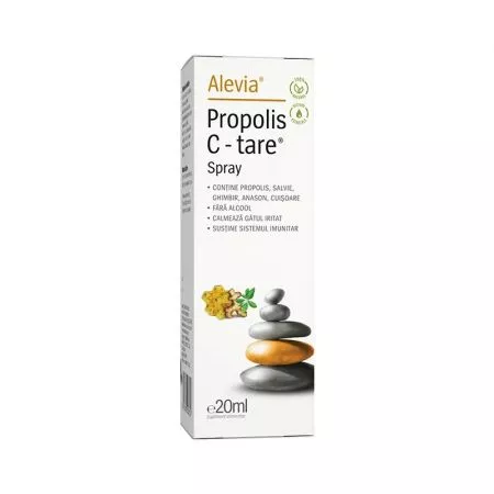 Propolis C-tare Spray, 20 ml, Alevia
, [],nordpharm.ro
