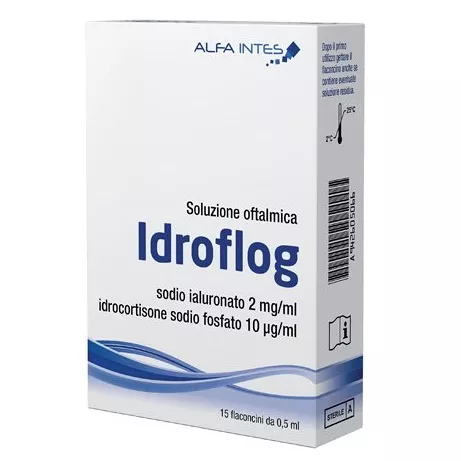 Solutie oftalmica Idroflog, 15 x 0,5 ml, Alfa Intes, [],nordpharm.ro
