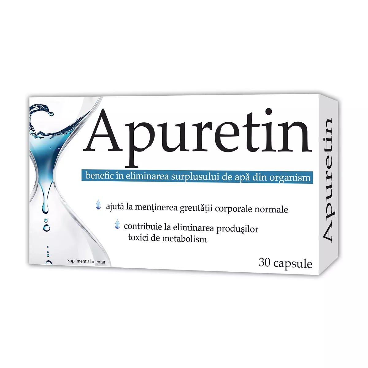 Apuretin, 30 capsule, Zdrovit, [],nordpharm.ro