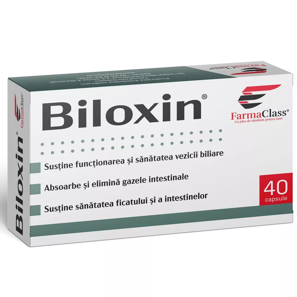 Biloxin, 40 capsule, FarmaClass , [],nordpharm.ro