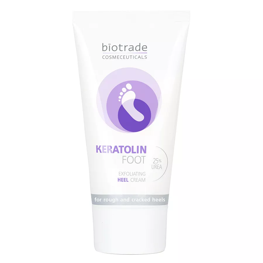 Crema exfolianta pentru picioare cu 25% uree Keratolin Foot, 50 ml, Biotrade
, [],nordpharm.ro