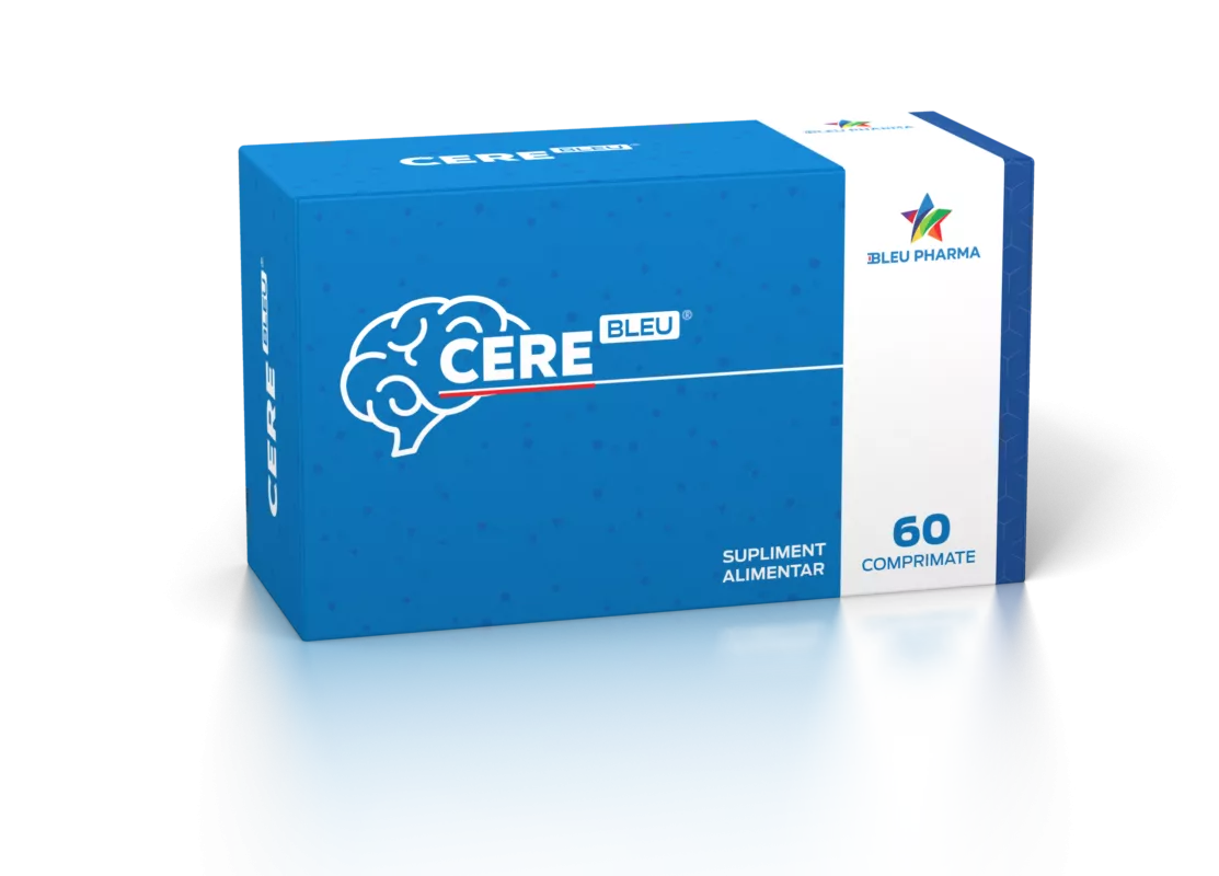 CereBleu, 60 comprimate, Bleu Pharma, [],nordpharm.ro