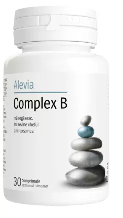 Complex B, 30 comprimate, Alevia, [],nordpharm.ro