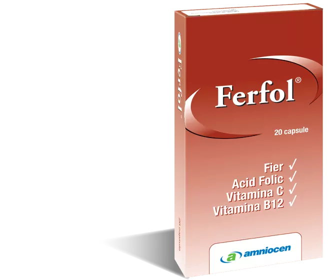 Ferfol, 20 comprimate , Amniocen, [],nordpharm.ro