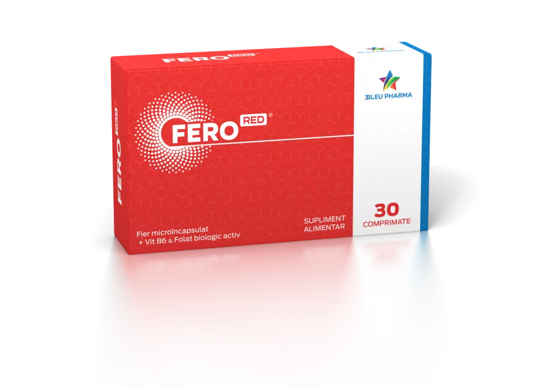 FeroRed, 30 comprimate, Bleu Pharma, [],nordpharm.ro