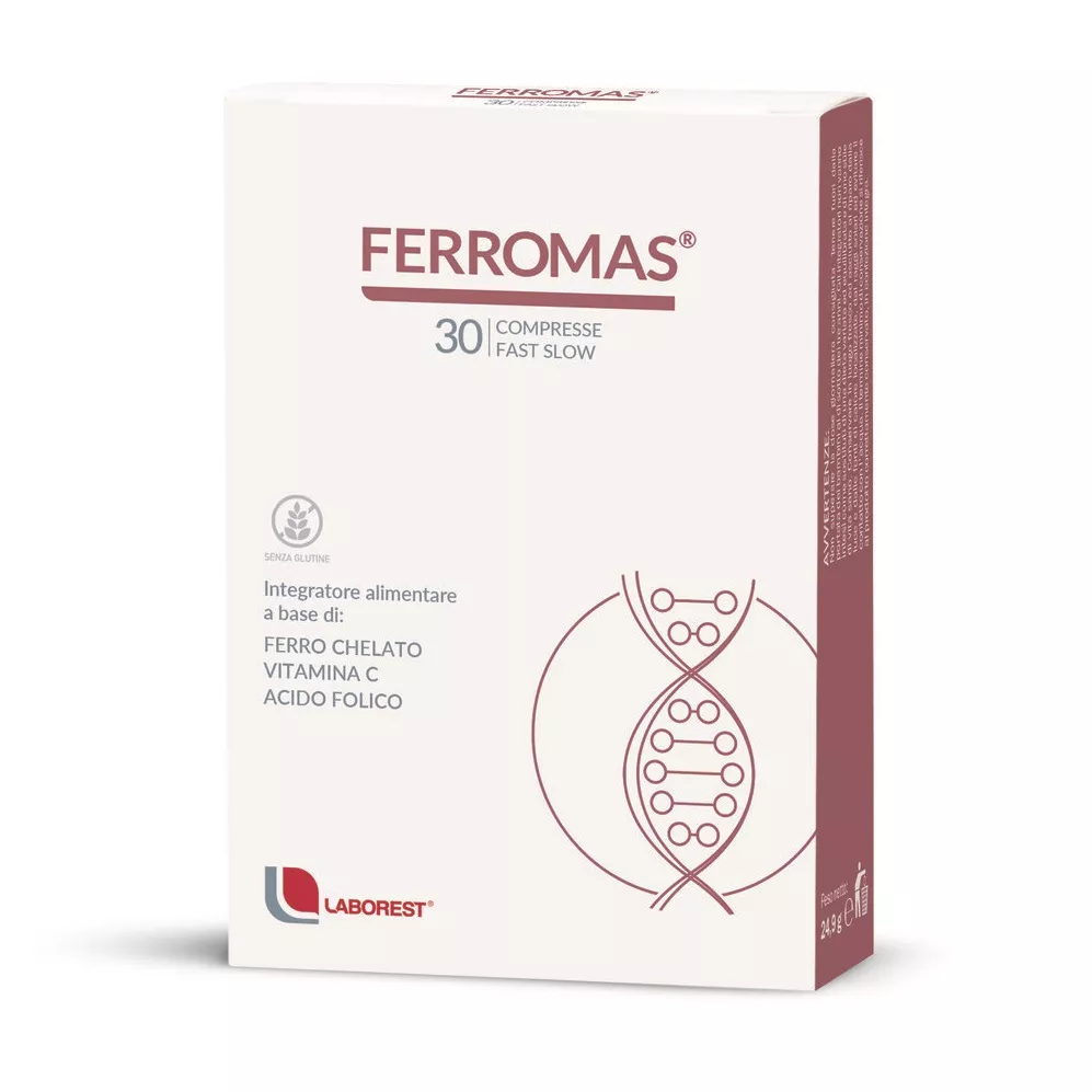 Ferromas, 30 comprimate filmate, Laborest Italia, [],nordpharm.ro