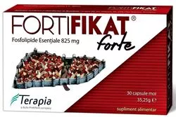 Fortifikat Forte, 825 mg, 30 capsule, Terapia, [],nordpharm.ro