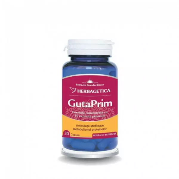 GutaPrim, 30 capsule, Herbagetica , [],nordpharm.ro