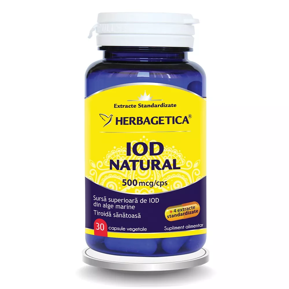 IOD NATURAL CTX30 CPS HERBAGETICA, [],nordpharm.ro