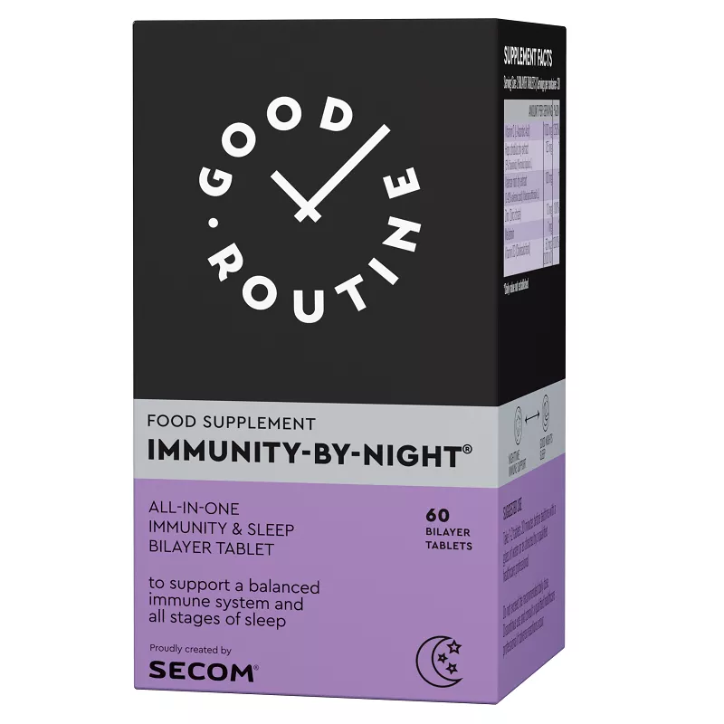 Immunity By Night Good Routine, 60 comprimate, Secom, [],nordpharm.ro