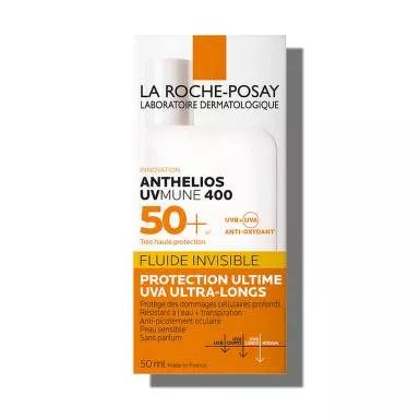 Fluid cu protectie solara SPF 50+ pentru fata Anthelios UVmune 400, 50 ml, La Roche-Posay
, [],nordpharm.ro