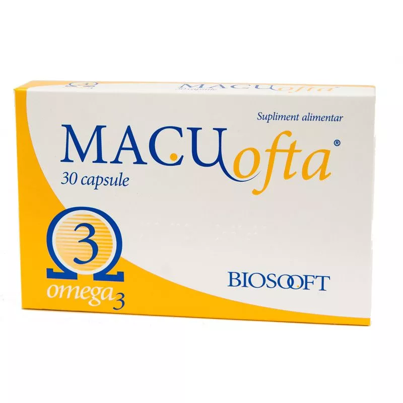MACUOFTA CTX30 CPS, Biosooft, [],nordpharm.ro