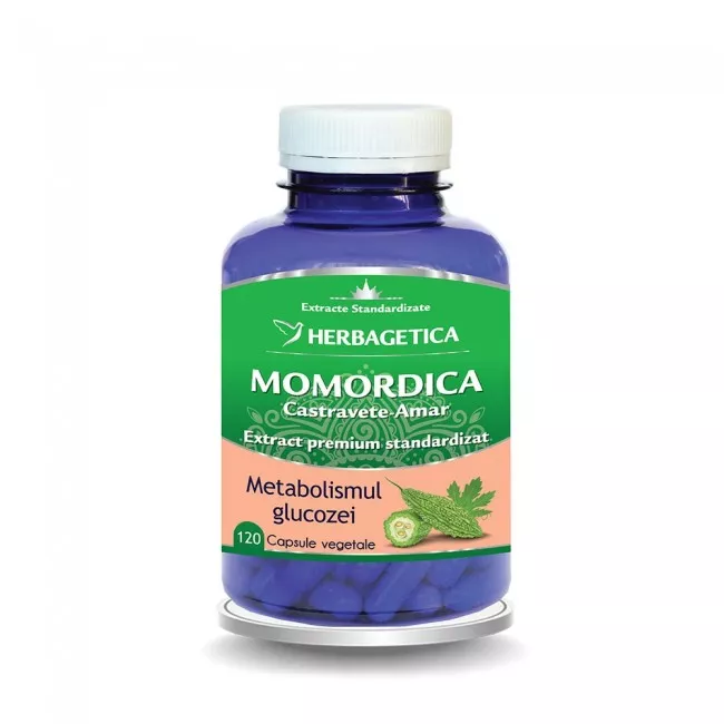 Momordica extract de castravete amar, 60 cps, Herbagetica , [],nordpharm.ro