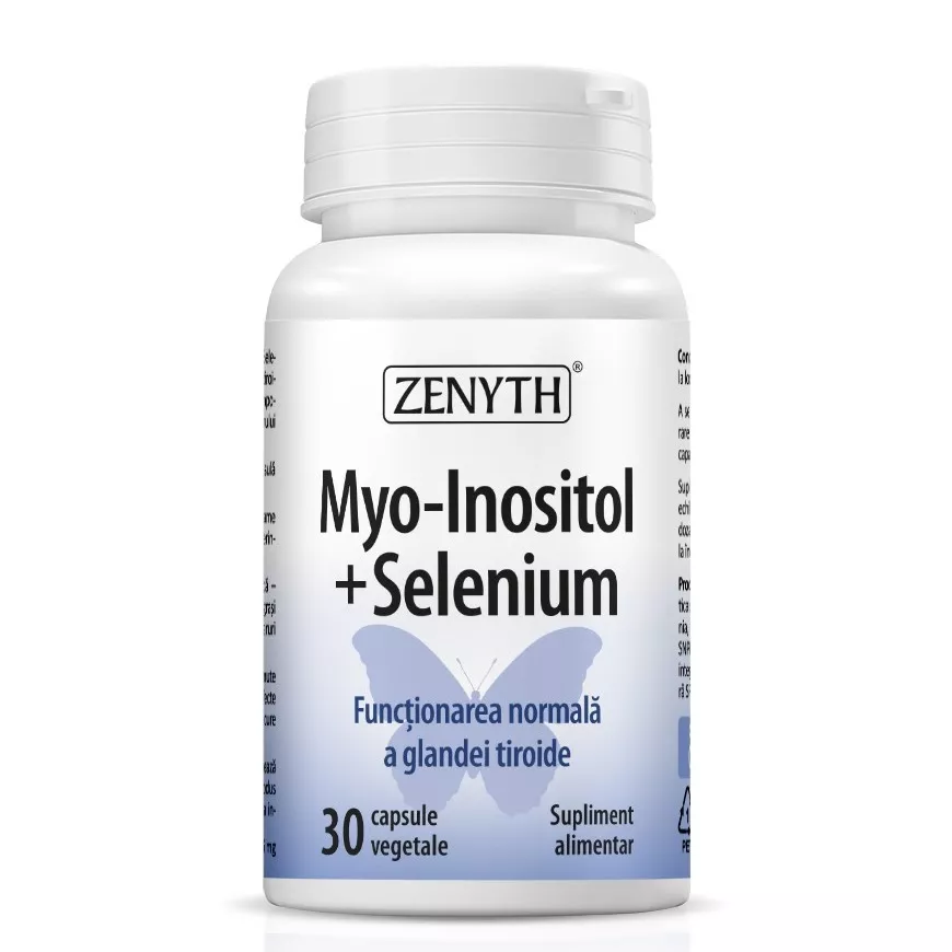 Myo-Inositol + Selenium, 30 capsule, Zenyth , [],nordpharm.ro