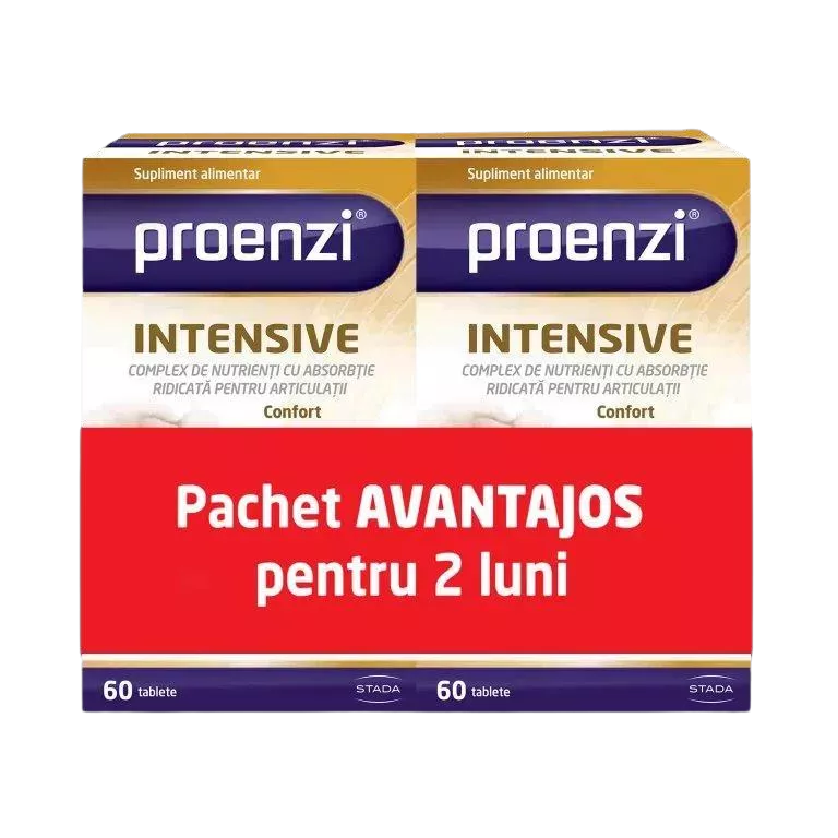 Pachet Proenzi Artrostop Intensive, 60 + 60 tablete, Walmark, [],nordpharm.ro