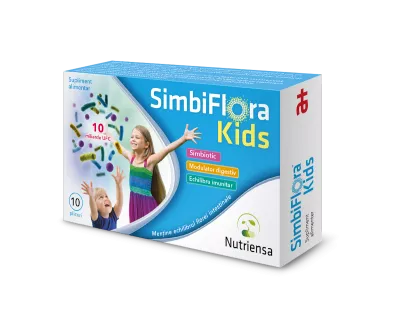 SimbiFlora Kids, 10 plicuri, Antibiotice SA
, [],nordpharm.ro