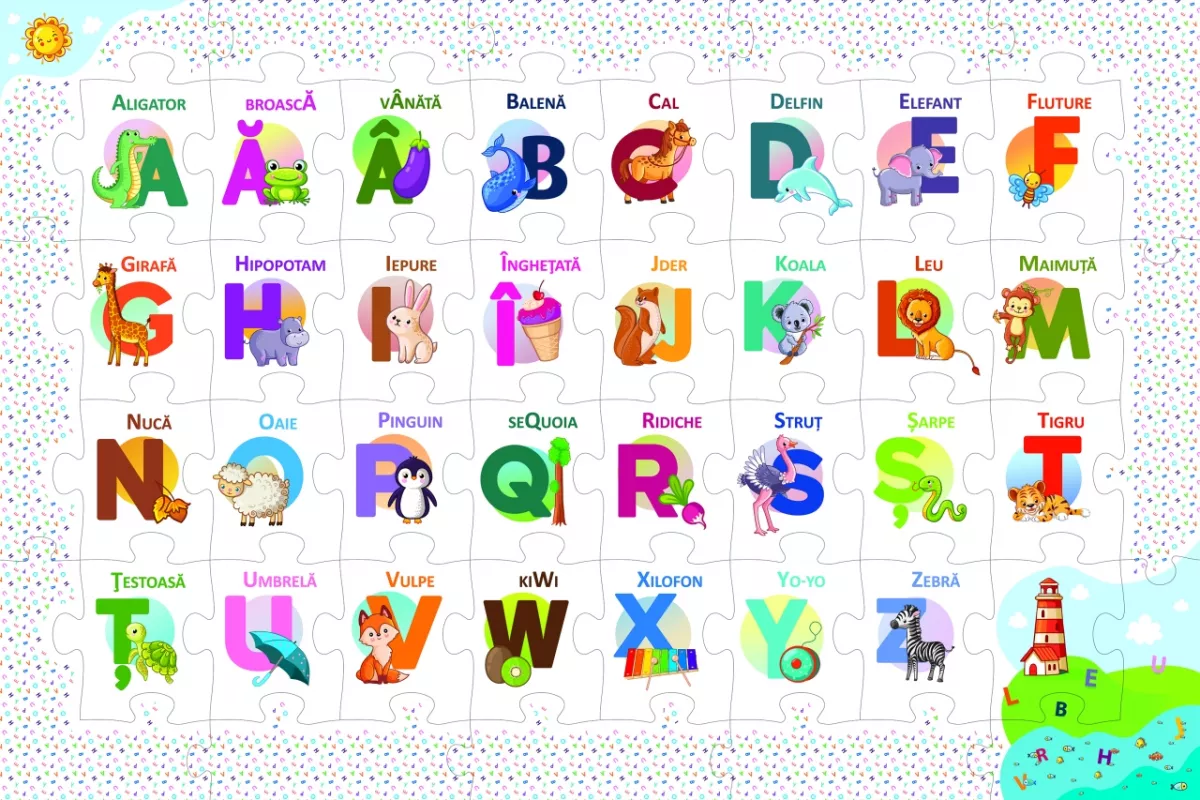 Puzzle alfabet