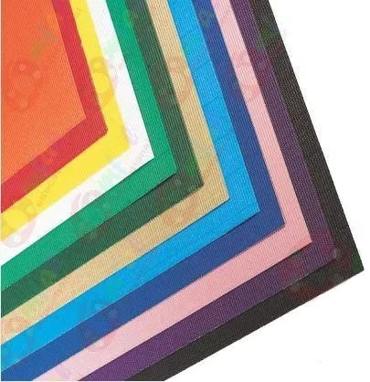 Carton ondulat colorat- vernil
