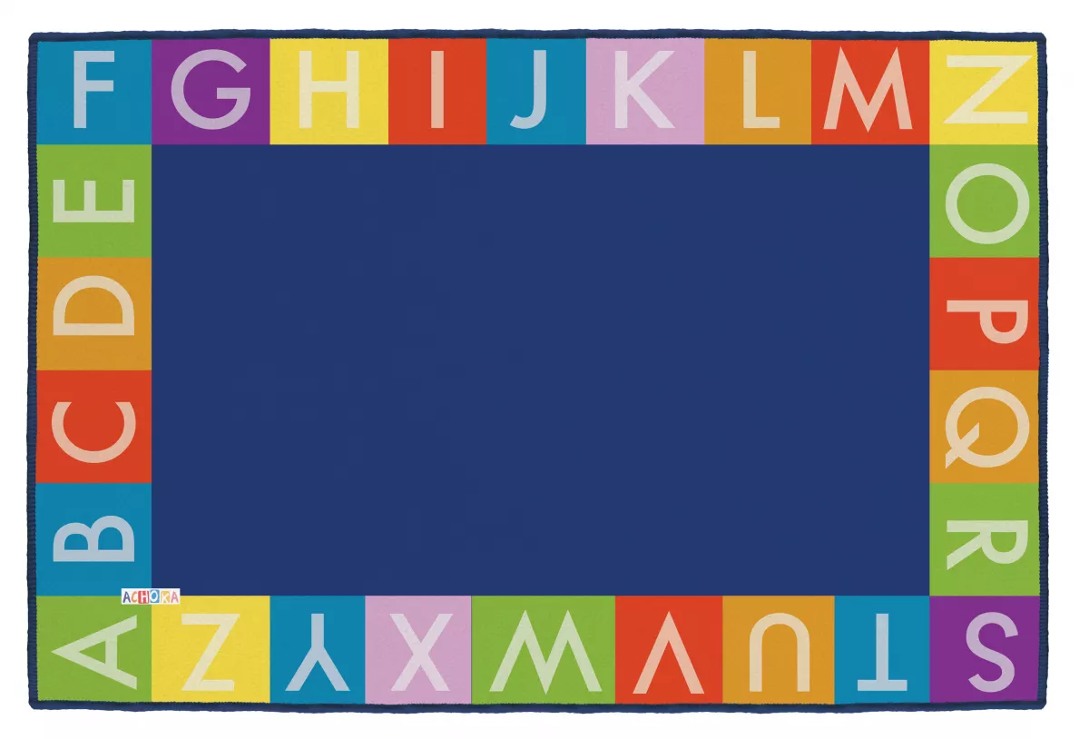 Covor Alfabetul colorat 2 x 3 m