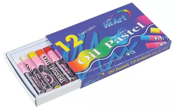Creioane pastel - set de 12 culori
